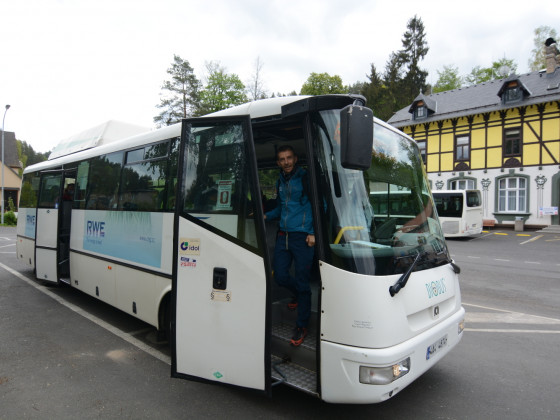 Linka 469 v Jetřichovicích - křest 16. 5. 2020