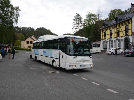 Linka 469 v Jetřichovicích - křest 16. 5. 2020