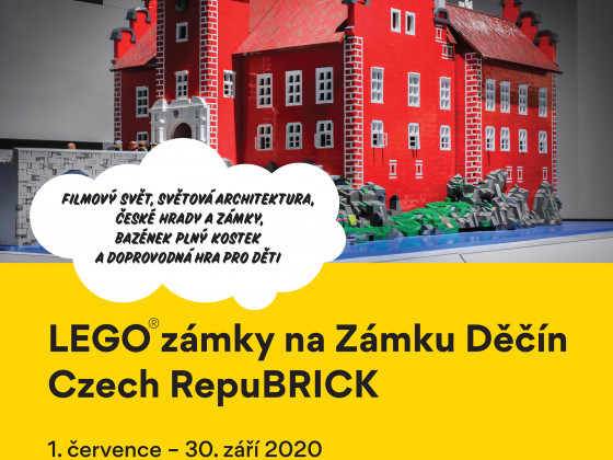 LEGO zámky na zámku Děčín