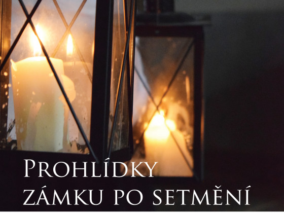 Zámek Děčín - Prohlídky zámku po setmění