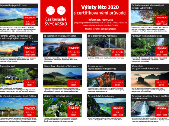 Výlety s průvodcem 2020