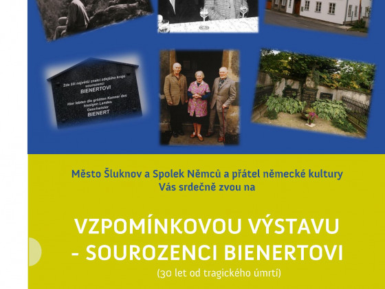 Šluknov - zámek - sourozenci Bienertovi