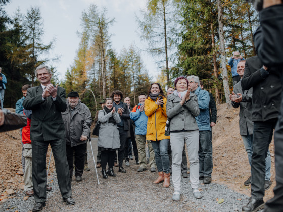 Nová turistická lávka přes Stožecké sedlo (foto: Pavlína Pražáková)