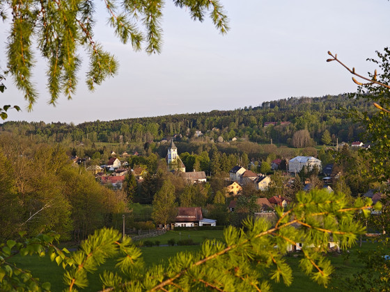 Rybniště z jihovýchodu