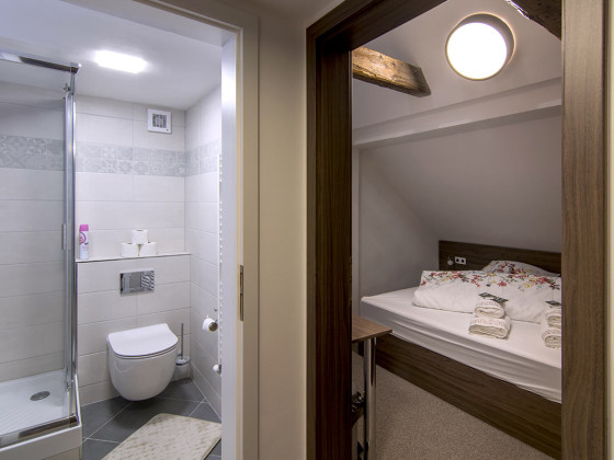 Resort Mezná, Rodinný pokoj s mezonetem
