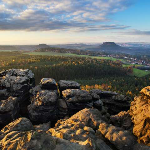 Výhled s Papststein, foto: M. Rak