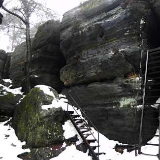 Leupoldishain im Winter, R. Křivánek