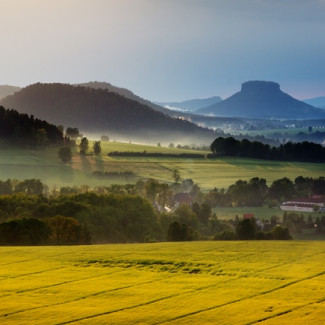 Lilienstein z Zirkelsteinu M. Rak