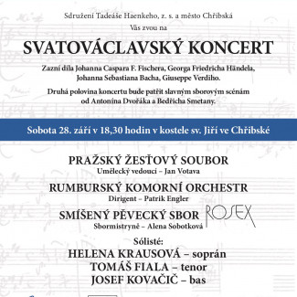 Svatováclavský koncert ve Chřibské 2019