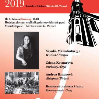 Svatováclavský koncert dne 28. 9. v Srbské Kamenici