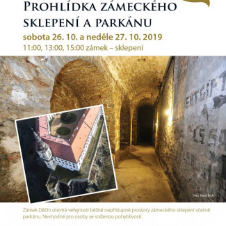 Zámek Děčín - prohlídka sklepení