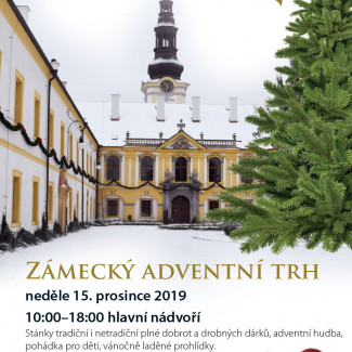 Zámek Děčín - advent 2019 - vánoční trh