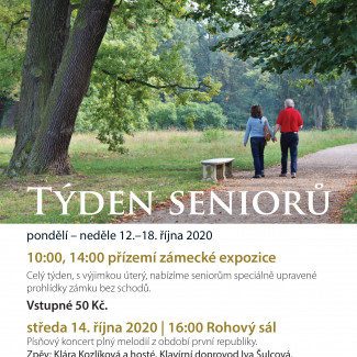 Zámek Děčín - Týden seniorů