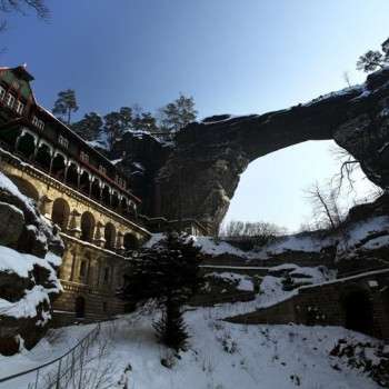 Das Prebischtor im Winter, V. Sojka