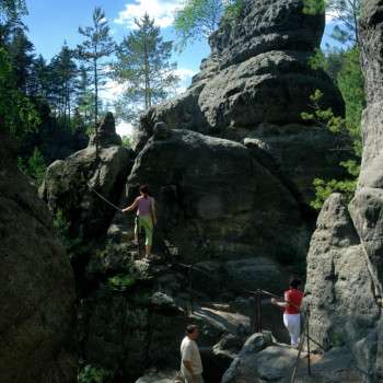 Wanderungen zu den Felsenburgen des Elbsandsteingebirges