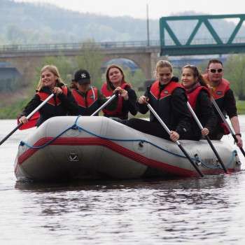 Boat tour on the Elbe river combined with a cycling 