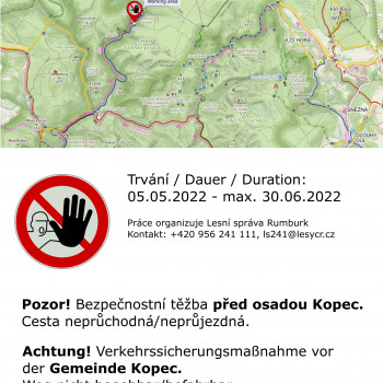 Těžba Kopec
