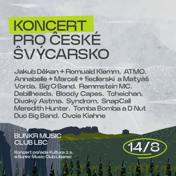 Koncert pro České Švýcarsko 14.08.2022