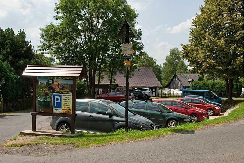 Pension „Na Vyhlídce“ - Parkplatz