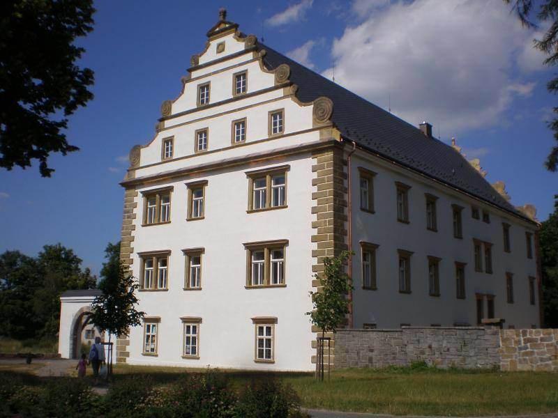 Das Schluckenauer Schloss beherbergt die Touristeninformation