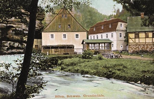 Die Grundmühle füher