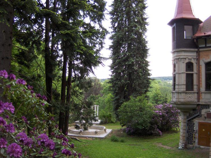 Penzion Romantic Chateau - zahrada