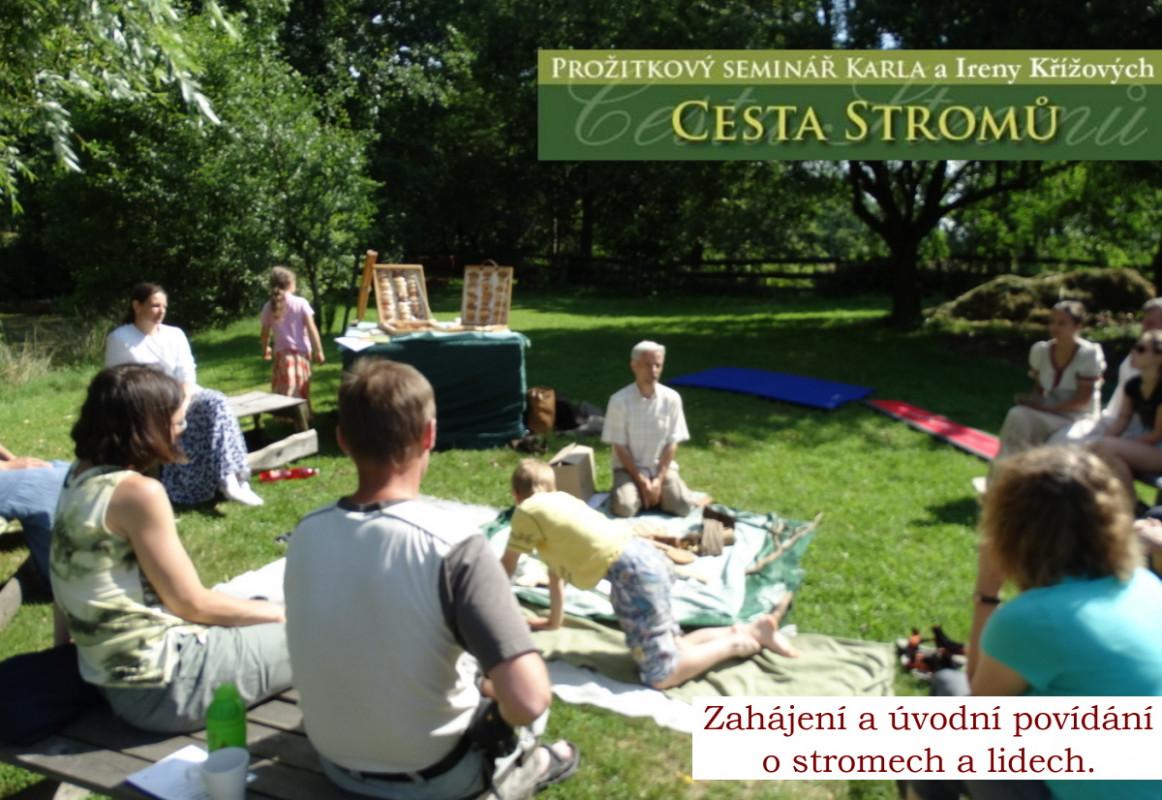 Prožitkový seminář s dílnou CESTA STROMŮ