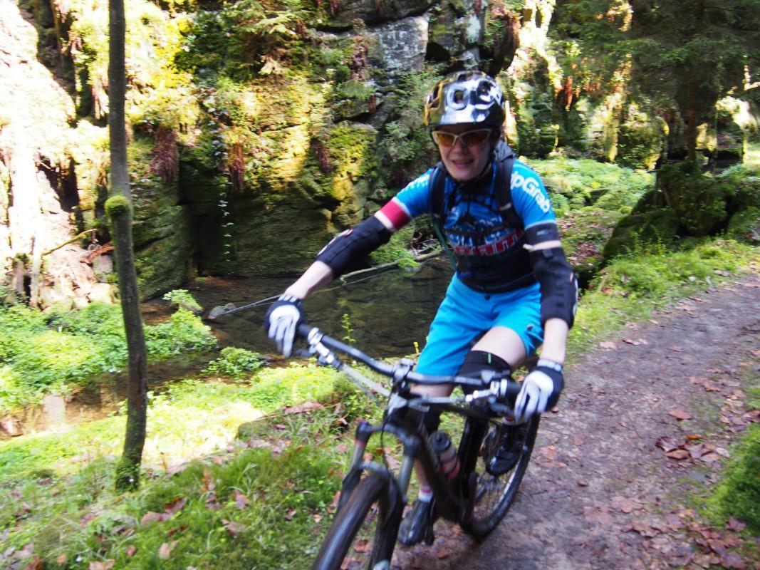 Classical Mountain bike tour in Bohemian Switzerland National Park 