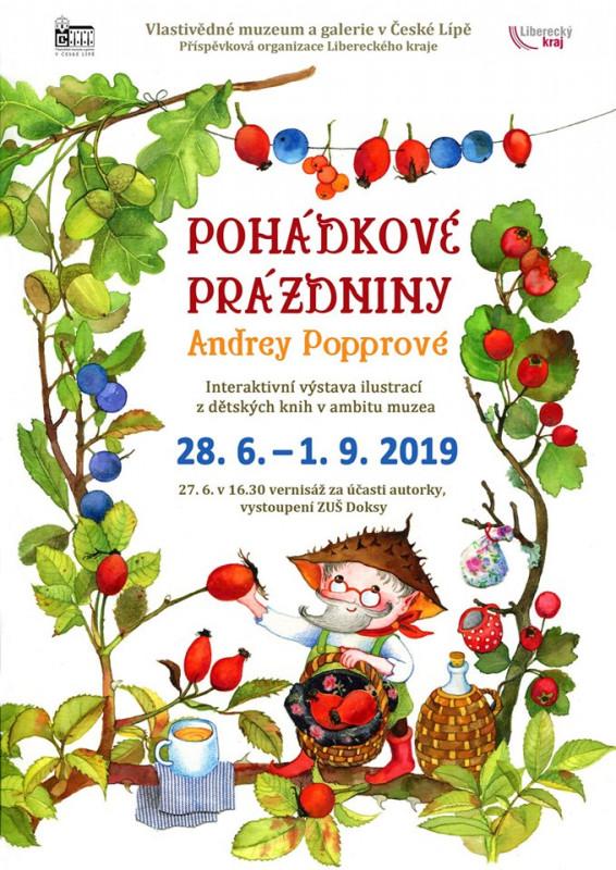 POHÁDKOVÉ PRÁZDNINY ANDREY POPPROVÉ - muzeum Česká Lípa