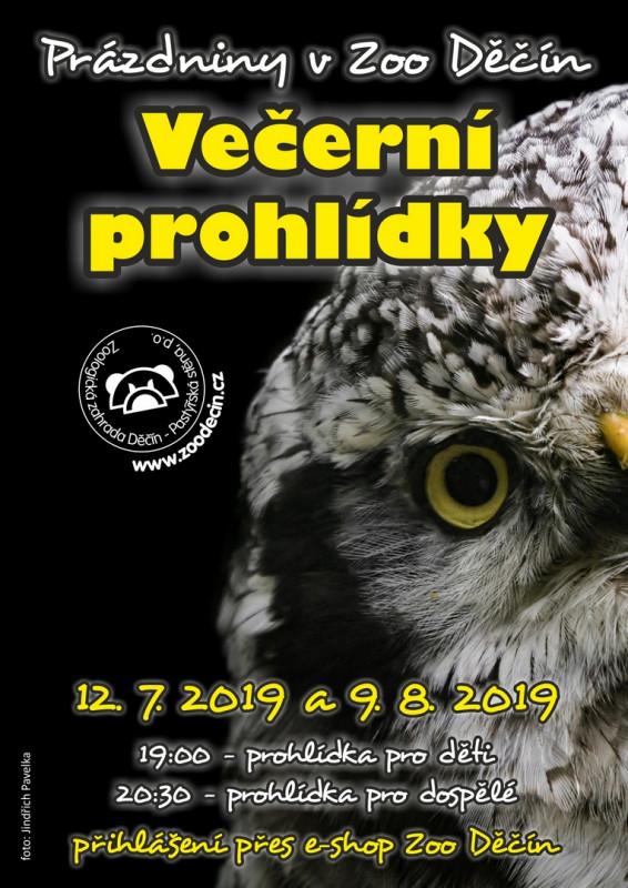 ZOO Děčín 2019 - večerní prohlídky