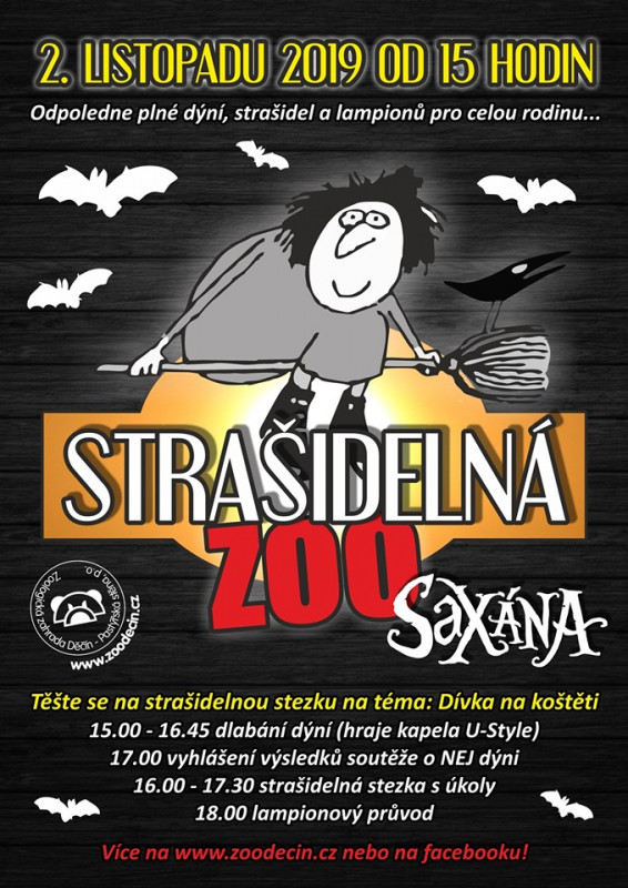 Děčín ZOO strašidelná 2019
