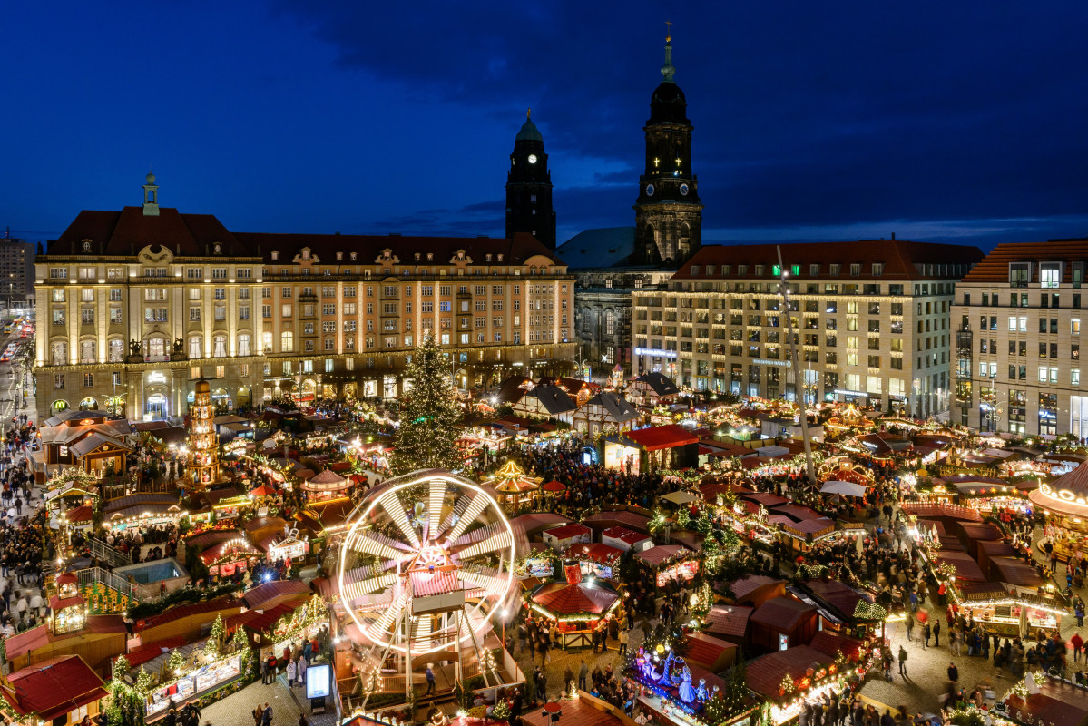 Drážďany - vánoční trh
