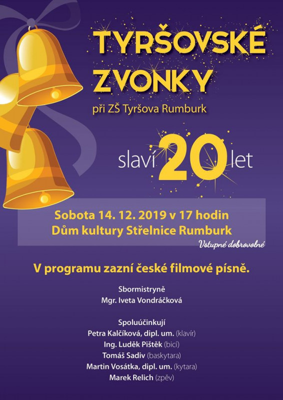 Rumburk - Tyršovské zvonky - 20 let