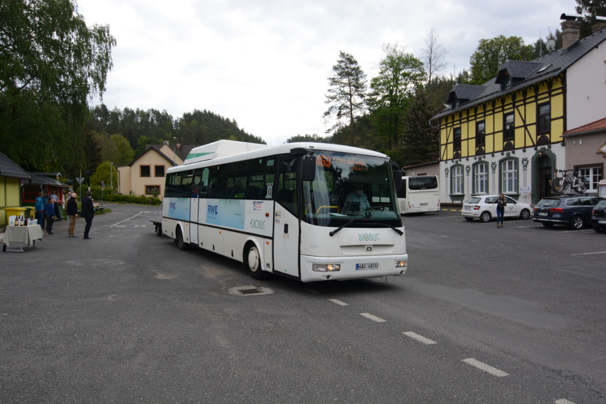 Linka 469 v Jetřichovicích - křest 16. 5. 2020