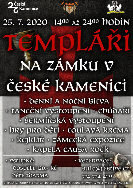 Templáři na Zámku v České Kamenici