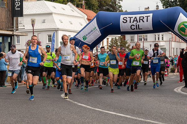 Start Parkmaratonu 2020 v Krásné Lípě