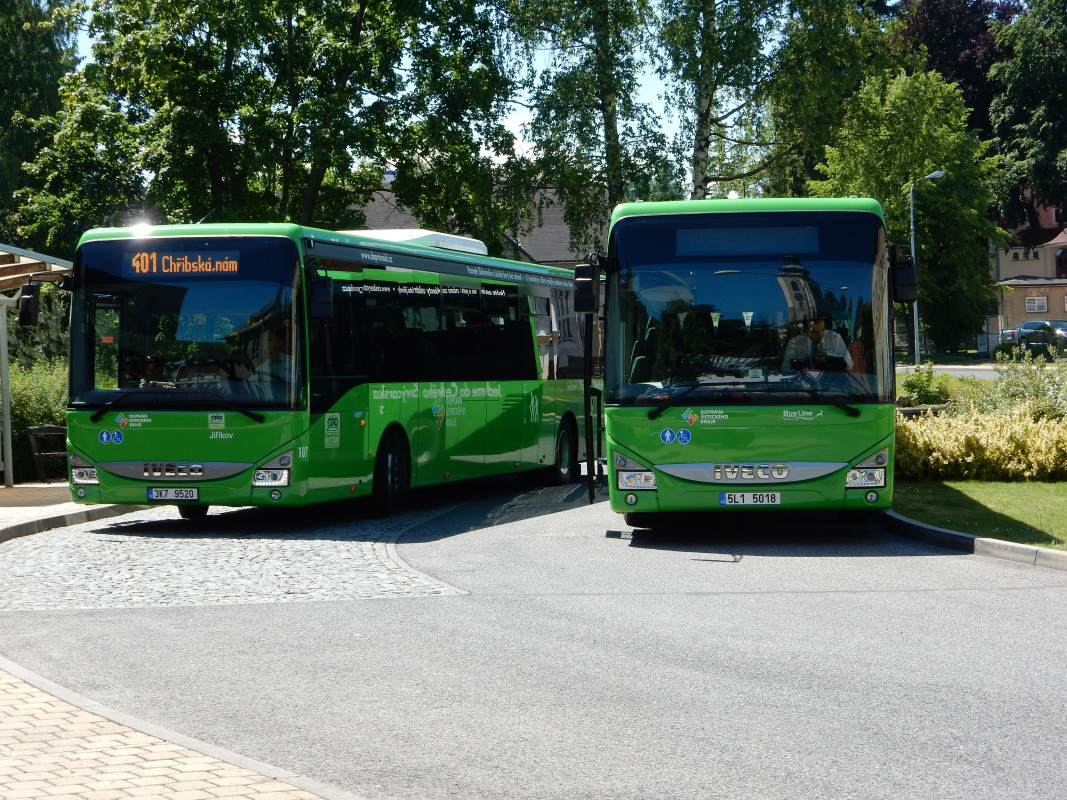 Dopravní spojení - provoz autobusů