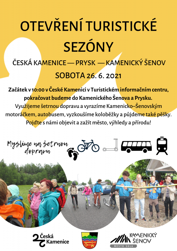 OTEVŘENÍ TURISTICKÉ SEZÓNY 2021