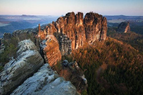 Schrammsteine, Foto: M. Rak