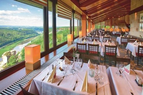 Vyhlídková restaurace - Berghotel na Bastei