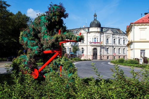 Krásná Lípa - radnice, foto J. Stejskal