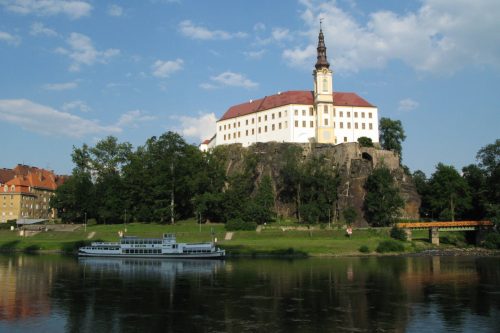 Prohlídka s Černým rytířem na Zámku Děčín