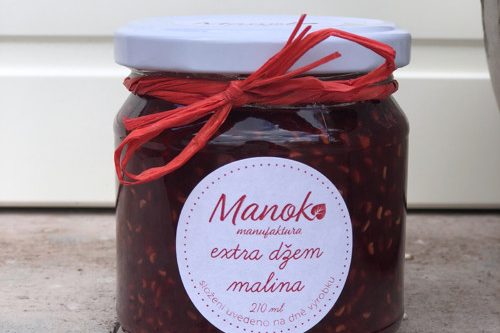 Přírodní sirupy a džemy Manok
