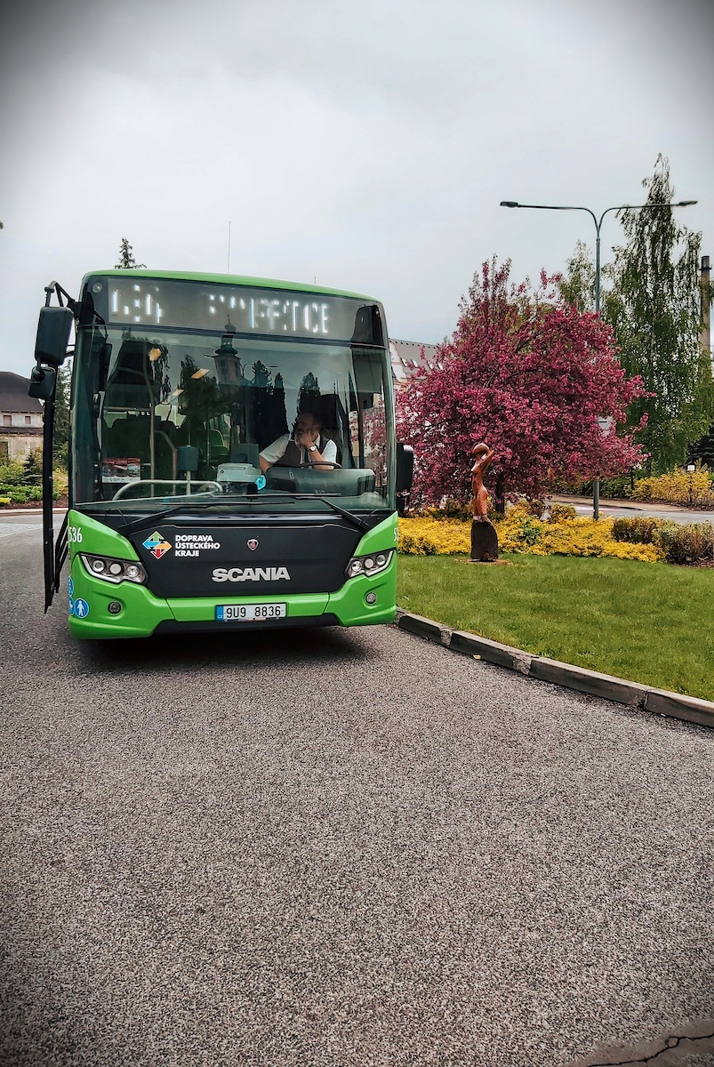 Zelený autobus