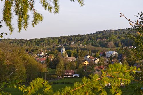 Rybniště z jihovýchodu