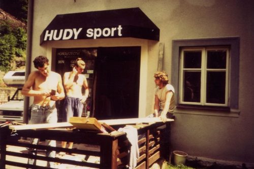 HUDYsport na úplném začátku - postaven na nezměrném nadšení a horolezeckém přátelství
